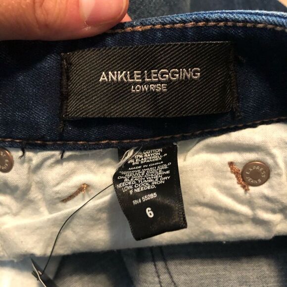 NWT! Express jeans leggings low rise. - Picture 7 of 10